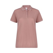 polo m/c mujer mukua mackay ps200wc en amarillo mantequilla