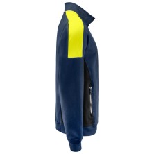 sudadera projob 2129 en amarillo/navy