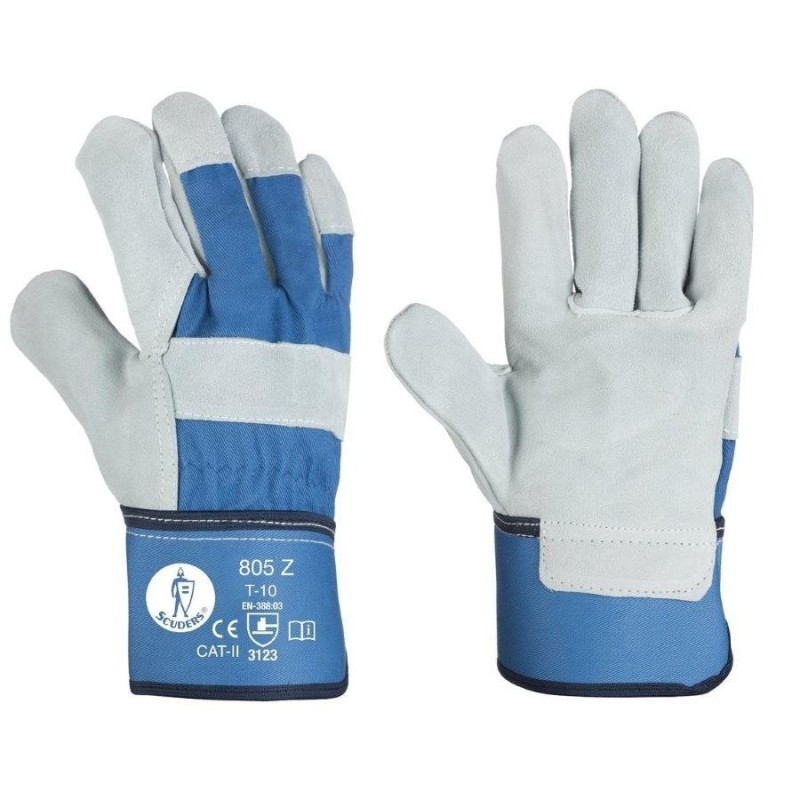 Guante serraje lona azul jomiba gcl 805 z
