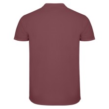 polo roly star 6638 en rojo palido