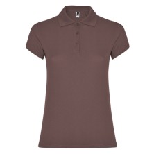 polo roly star woman 6634 en rojo palido