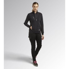 chaqueta mujer diadora fz athena en negro