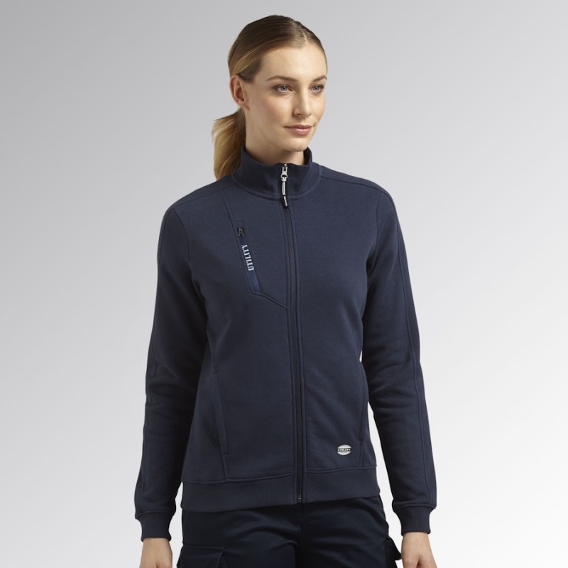 Chaqueta mujer diadora sweatshirt fz athena