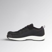 zapatilla diadora fly litebase matryx low s3l en negro/blanco