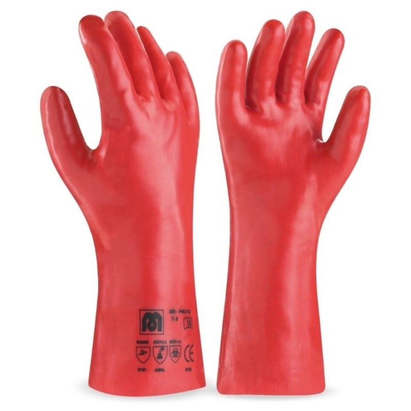 Guante marca 688-pvc 27q