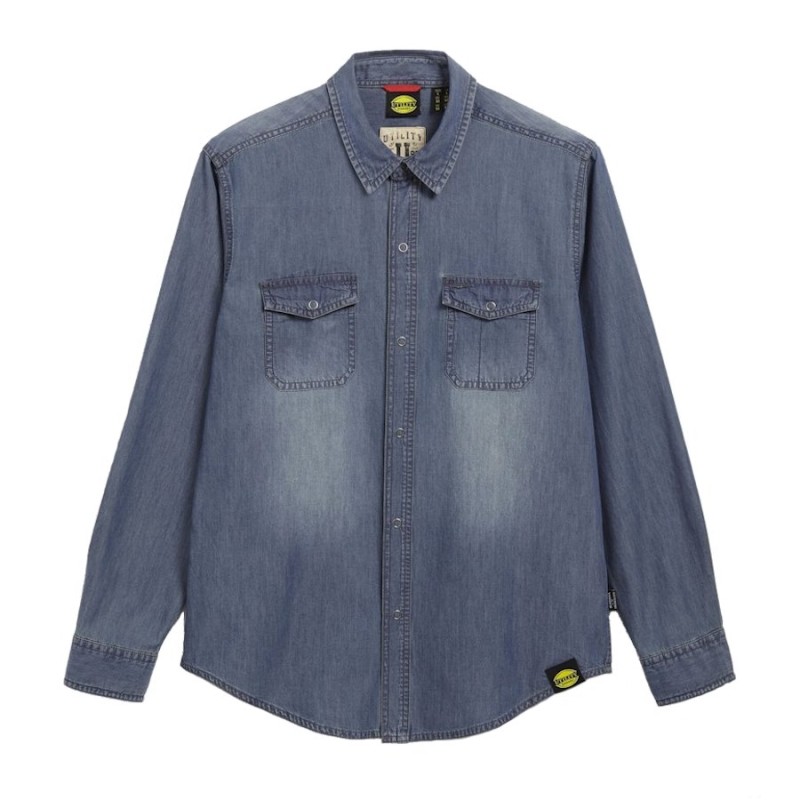 Camisa diadora shirt denim