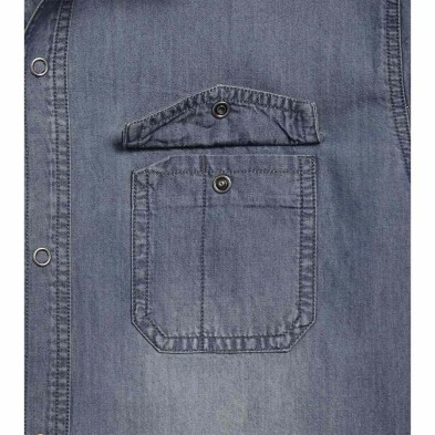 Camisa M/L Diadora Denim