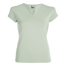 camiseta mujer roly belice 6532 en verde mist