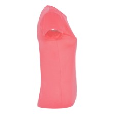camiseta mujer montecarlo 0423 en coral fluor