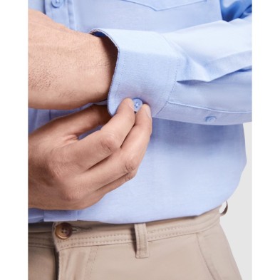 Camisa M/L Roly Oxford 5507