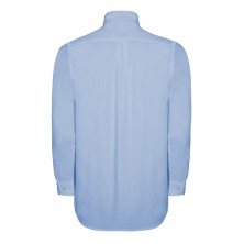 camisa m/l roly oxford 5507 en celeste