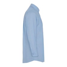 camisa m/l roly oxford 5507 en celeste