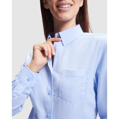 Camisa M/L Mujer Roly Oxford 5068