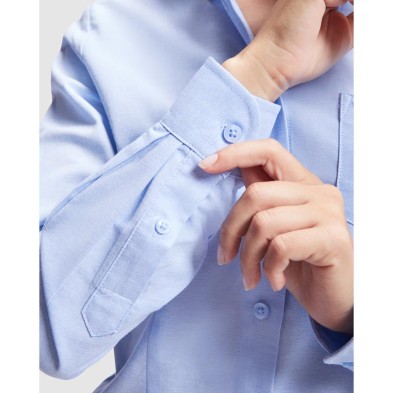 Camisa M/L Mujer Roly Oxford 5068
