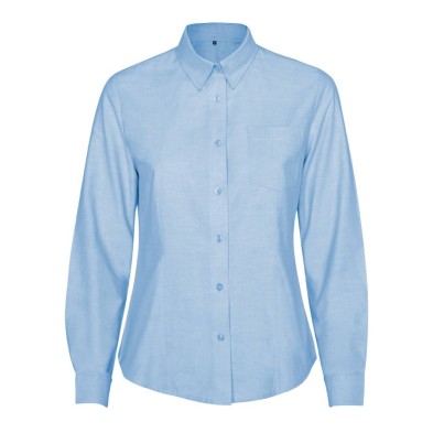 Camisa M/L Mujer Roly Oxford 5068