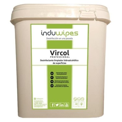 TOALLITAS DESINFECTANTES INDUWIPES CON VIRCOL