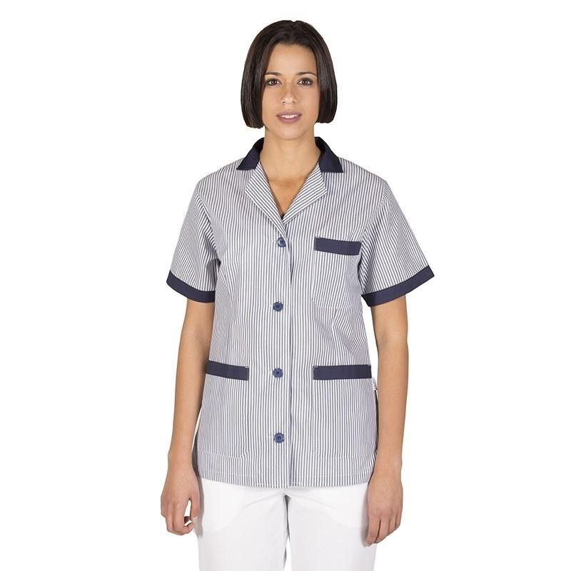 Bata corta mujer garys vichy combinada 522000