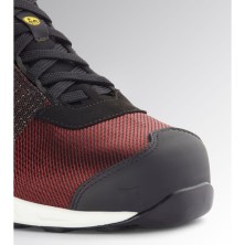 zapatilla diadora fly lt mtx low s1pl en rojo/blanco