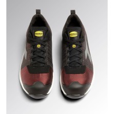 zapatilla diadora fly lt mtx low s1pl en rojo/blanco