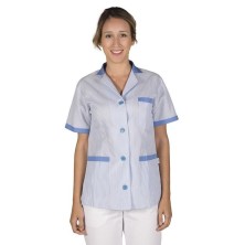 BATA CORTA MUJER GARYS VICHY COMBINADA 522000