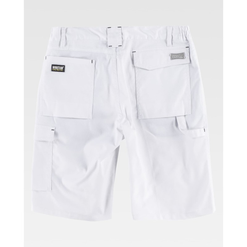 Bermuda multibolsillos workteam b4035