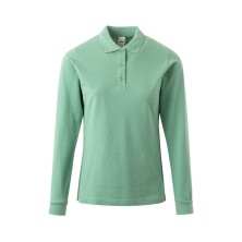 polo m/l mujer mukua hobart pl200wc en verde salvia