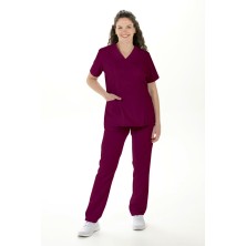 casaca mujer dyneke 8173 en burdeos
