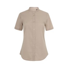 camisa mujer velilla 405014s en beige claro