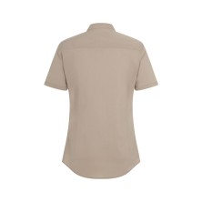 camisa mujer velilla 405014s en beige claro