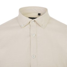 camisa m/l velilla oxford 405004s en verde oliva claro