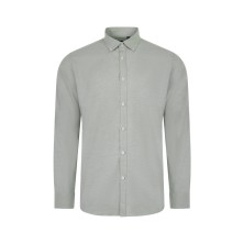 camisa m/l velilla oxford 405004s en verde oliva claro