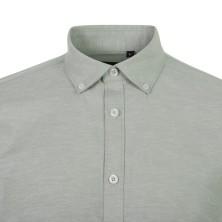 camisa m/l velilla oxford 405004s en verde oliva claro
