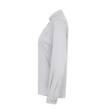camisa m/l mujer velilla 405015s en verde oliva claro