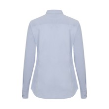 camisa m/l mujer velilla 405015s en verde oliva claro