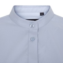 camisa m/l mujer velilla 405015s en verde oliva claro