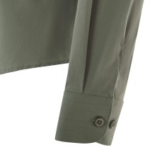 camisa m/l mujer velilla 405015s en verde oliva claro