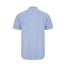 camisa velilla oxford 405024s en celeste