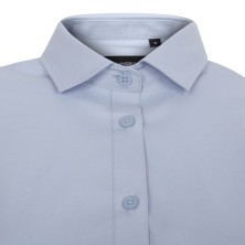 camisa m/l mujer velilla 405019s en verde oliva claro