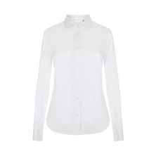 camisa m/l mujer velilla 405019s en verde oliva claro