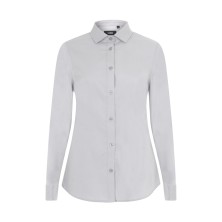 camisa m/l mujer velilla 405019s en verde oliva claro