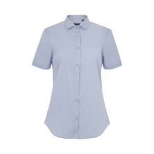 camisa mujer velilla 405018s en verde oliva claro