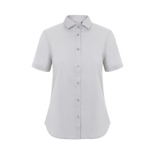 camisa mujer velilla 405018s en verde oliva claro