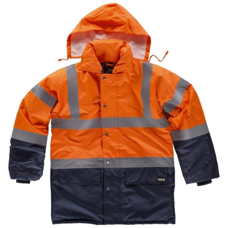 Parka alta visibilidad workteam c3710
