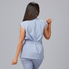 chaleco mujer garys arabis 600037 en azul maya