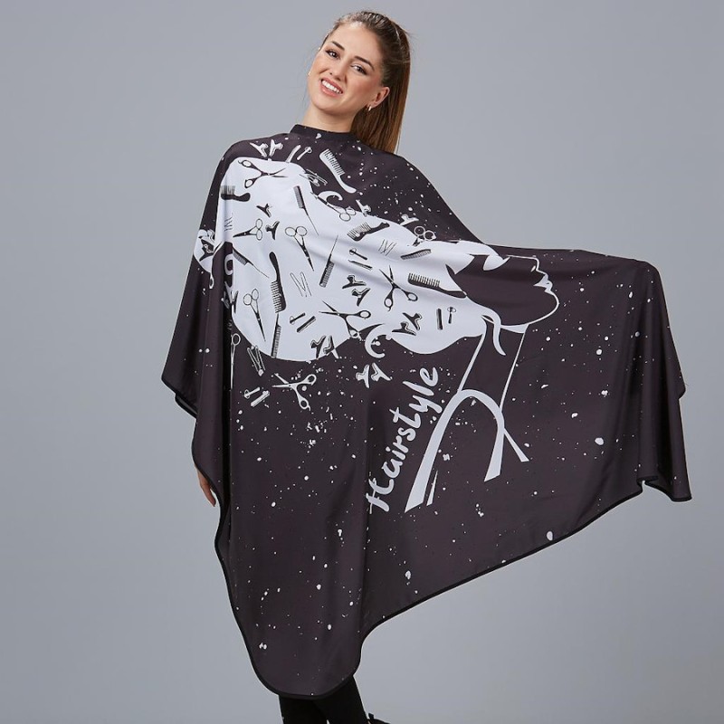 Capa peluqueria garys estampada 350001