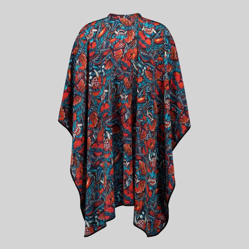 Capa peluqueria garys estampada 350001