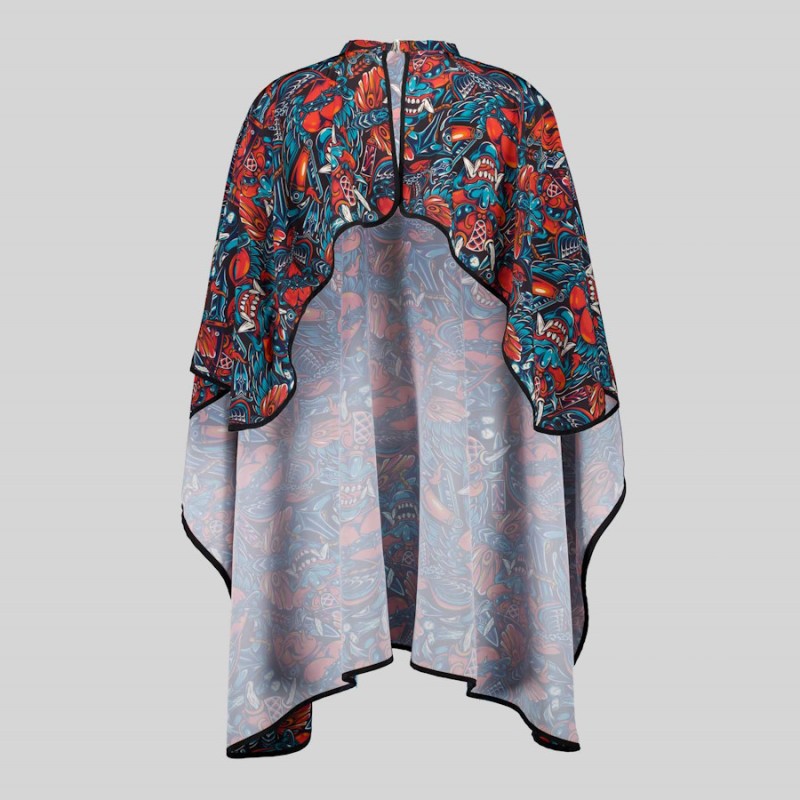 Capa peluqueria garys estampada 350001