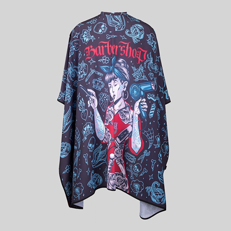 Capa peluqueria garys estampada 350001