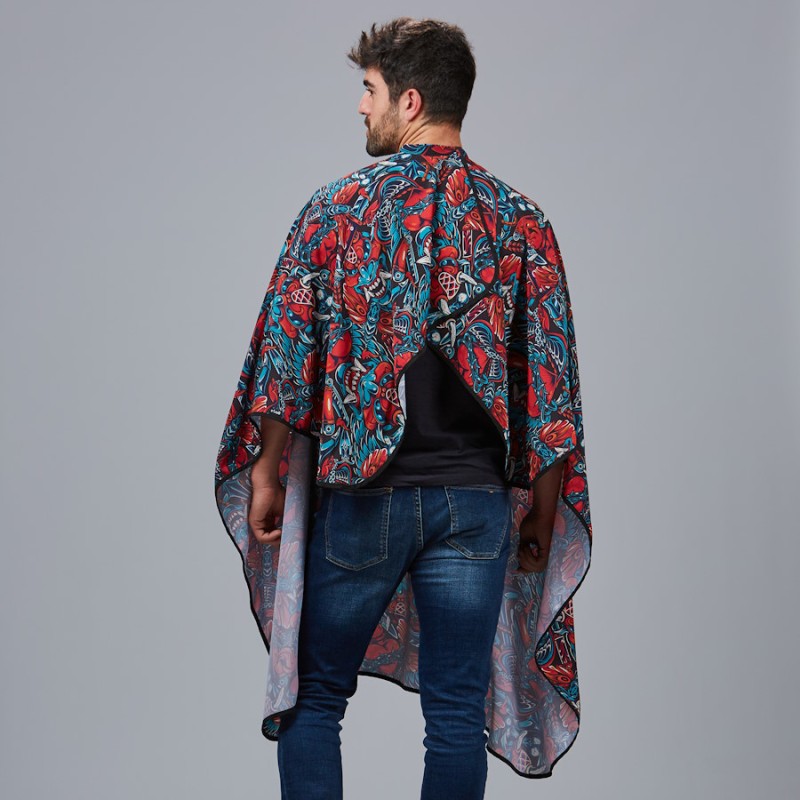 Capa peluqueria garys estampada 350001