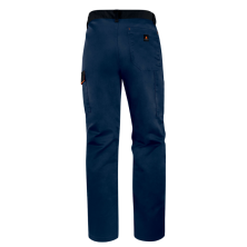pantalon delta plus m1pa2 en azul marino-naranja